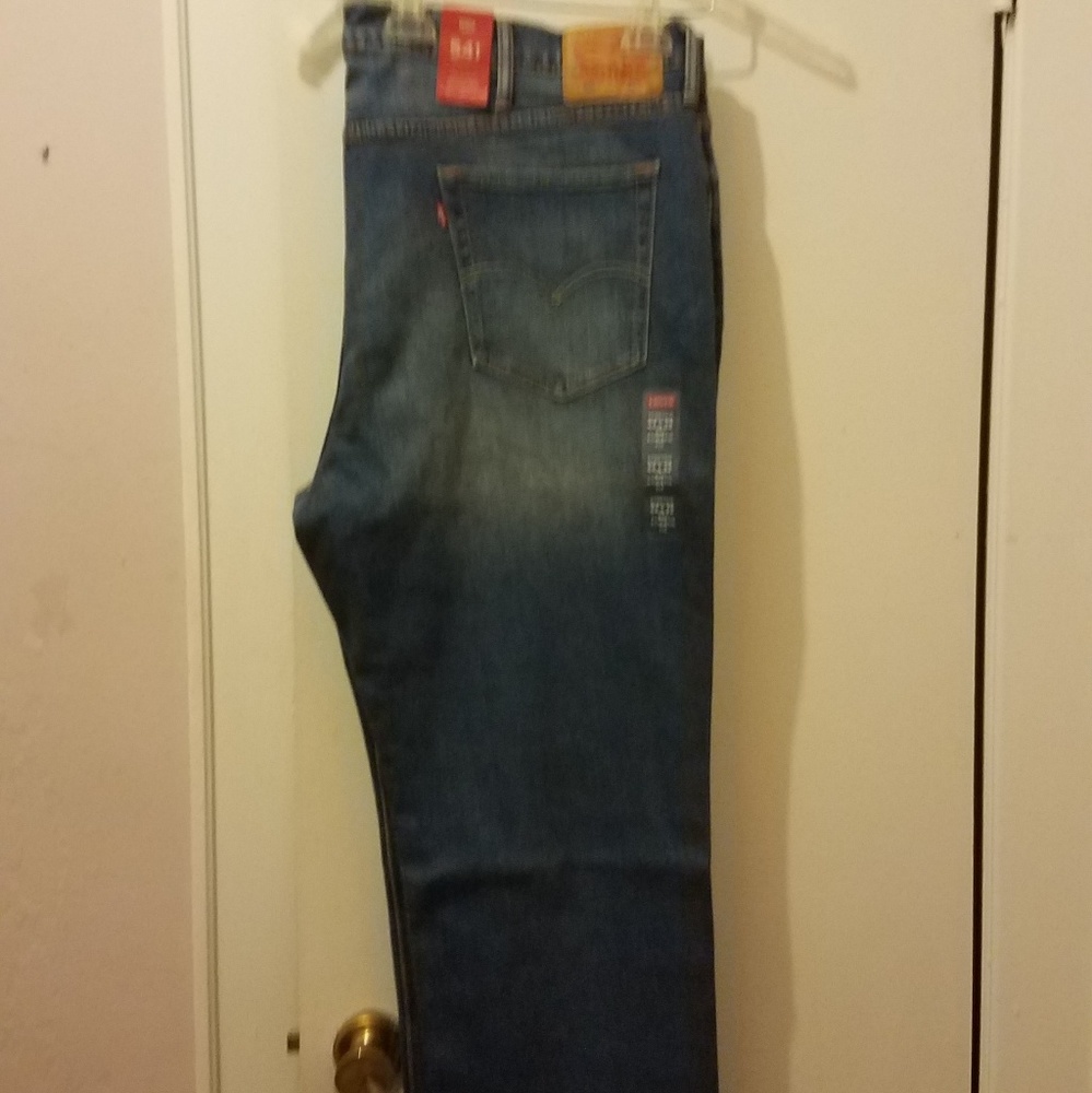 LEVI'S 541 ATHLETIC FIT JEANS LIGHT WASH